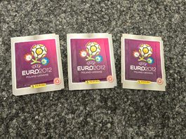 Panini EURO EM 2012 Poland-Ukraine Sticker 3 Tüten / Päckli