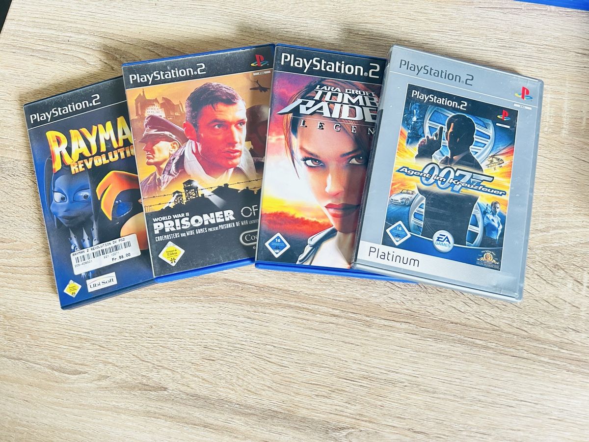 Giochi: PS 2 Videospiele, 4 Stk – Usato da Algetshausen venduto da male09