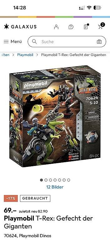 Spielzeuge: Playmobil Dino Set – Gebraucht aus Aarau Rohr von mia_guapa 1