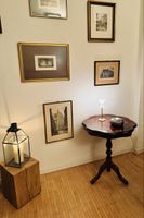Beistelltisch / Blumentisch – Vintage-Look