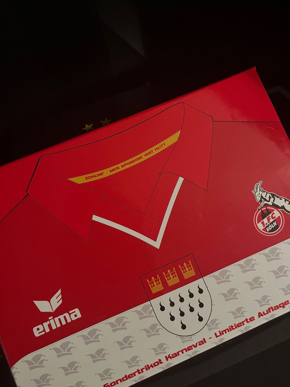 Erima Canottiere & Pantaloni: 1.FC Köln Sondertrikot / Marcel Risse – Nuovo e nell'imballaggio originale da Näfels venduto da dom_9p7f 6