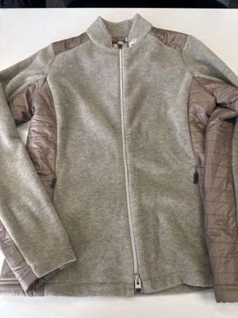 Kjus Fleecejacke braun beige Grösse 40 L guter Zustand