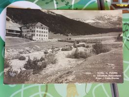 Photo Karte / Hotel IL Fuorn im Schweizer Nationalpark 1930