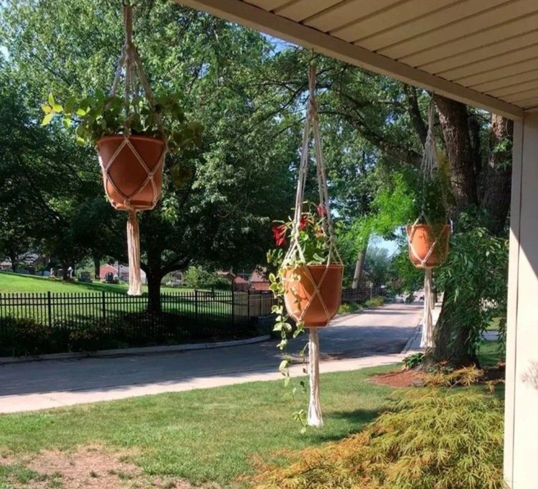 Vasi per fiori: 1x Pflanzenaufhängung, hellbeige – Nuovo e nell'imballaggio originale da Baden venduto da rocket85 1