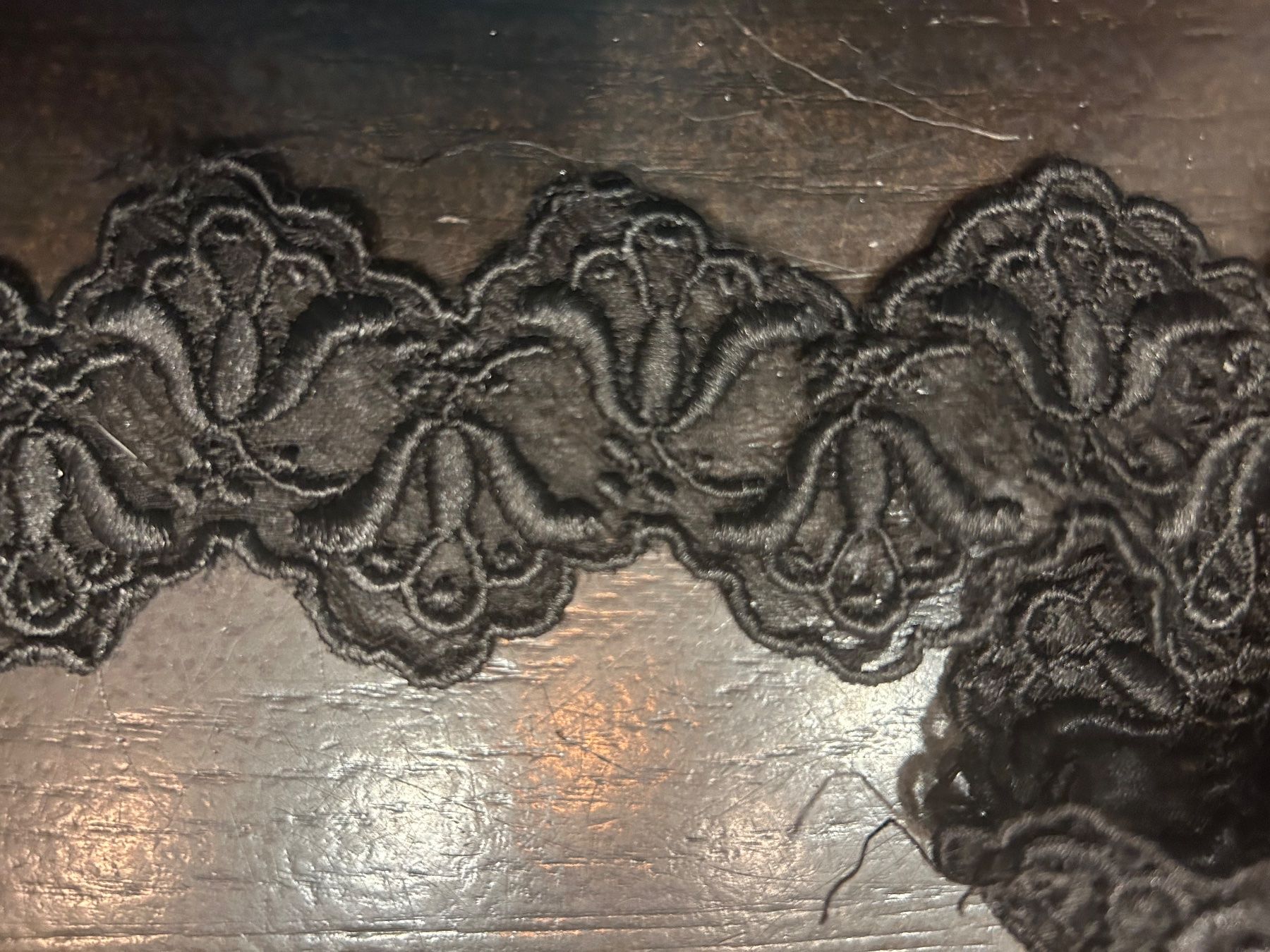 Stoffe: DENTELLES ANCIENNES NOIRES – Gebraucht aus Genève von zonzon9351 3