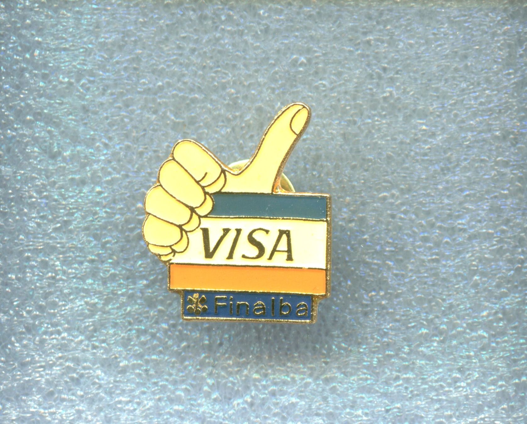 Placchette & Badge: Finalba  VISA – Usato da Winterthur venduto da Sammleroase