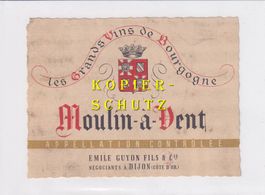 Etikette - Moulin-à-Vent /bd