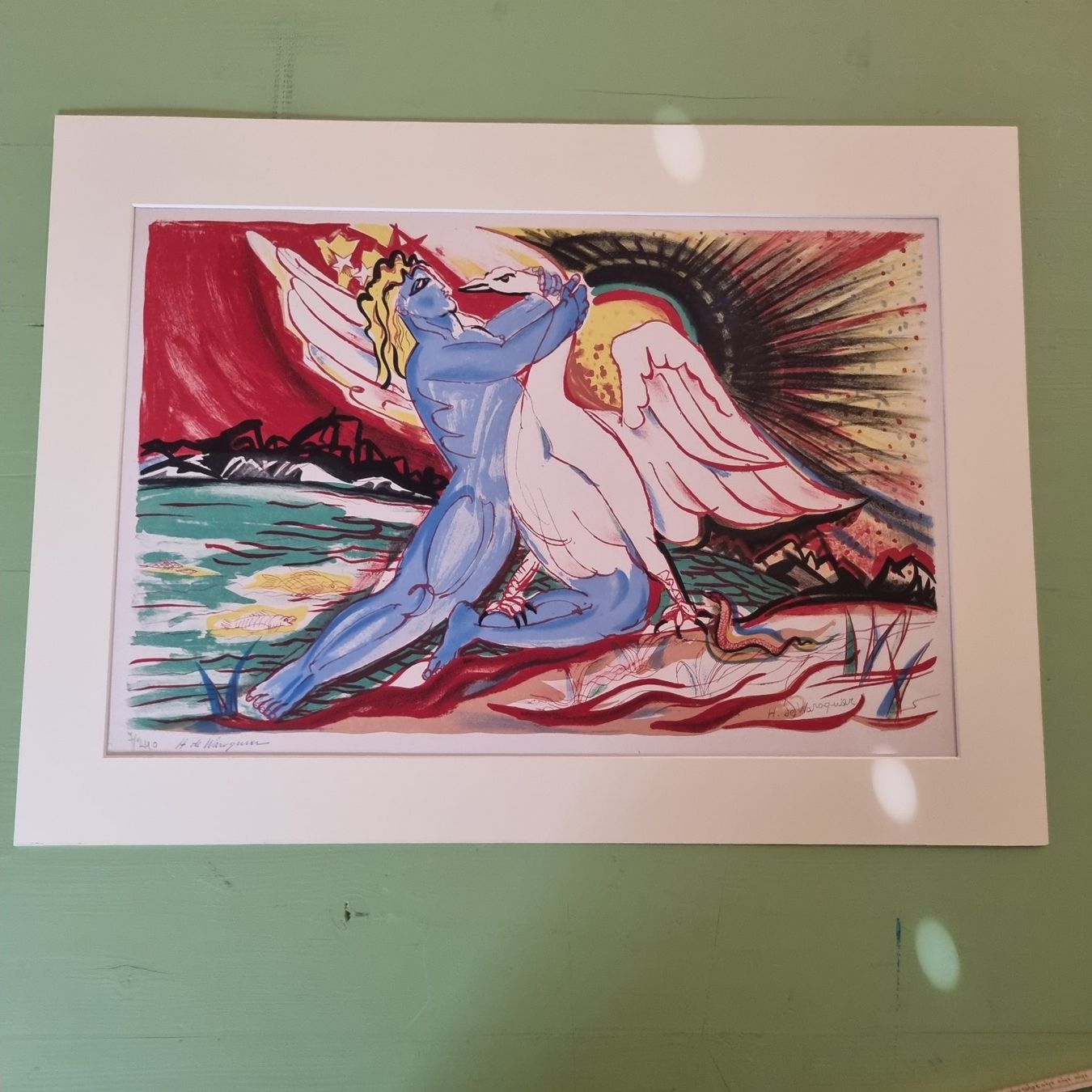 Grafica & Litografie: Henry de Waroquier Litho, Sammlung, Auflösung, Schnäppchen – Usato da Kollbrunn venduto da AKM-ART