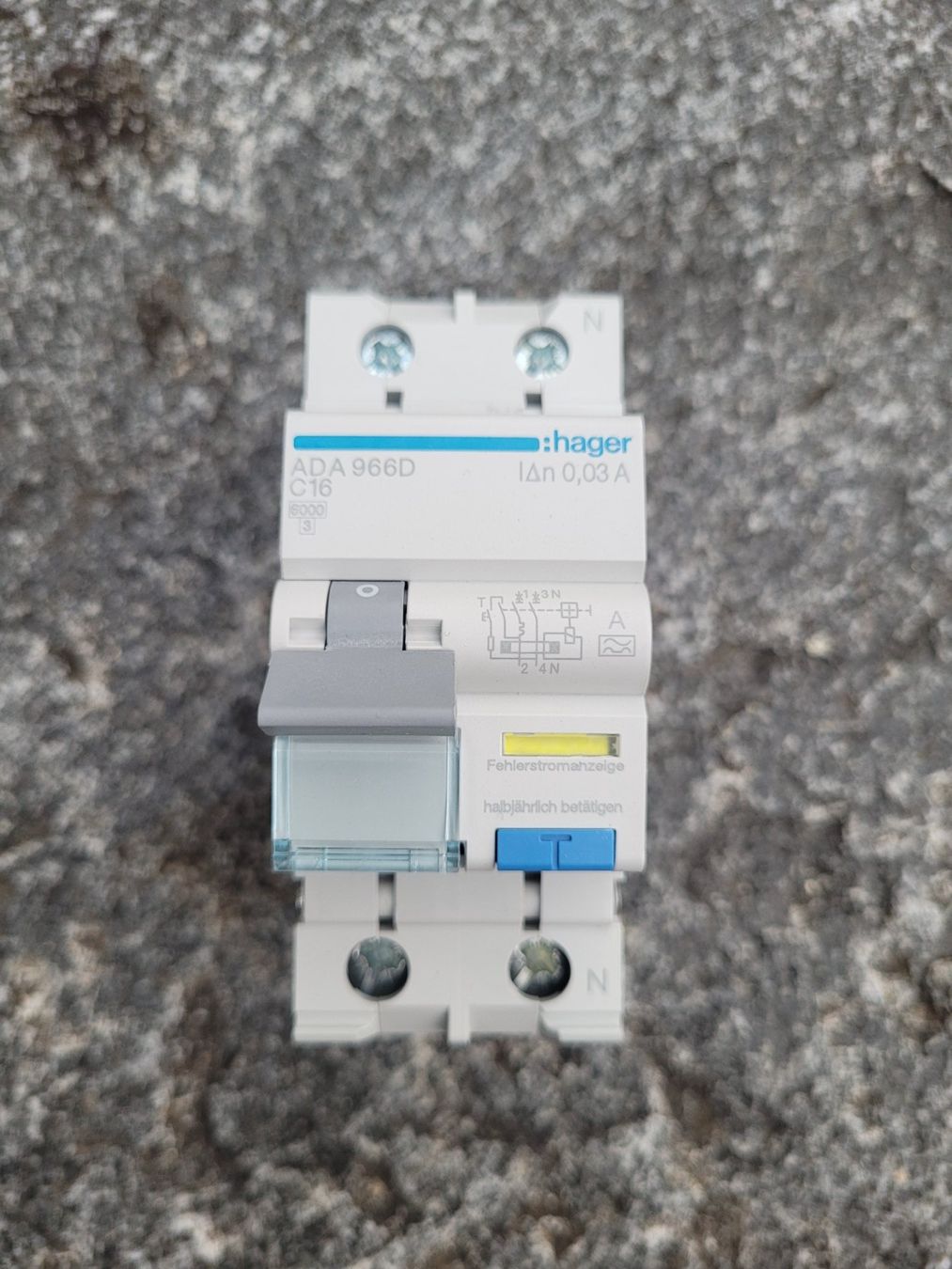 Hager Componenti elettronici: FI/LS-Schalter Hager C 16A 30mA – Nuovo e nell'imballaggio originale da Felben-Wellhausen venduto da Bunker90 1