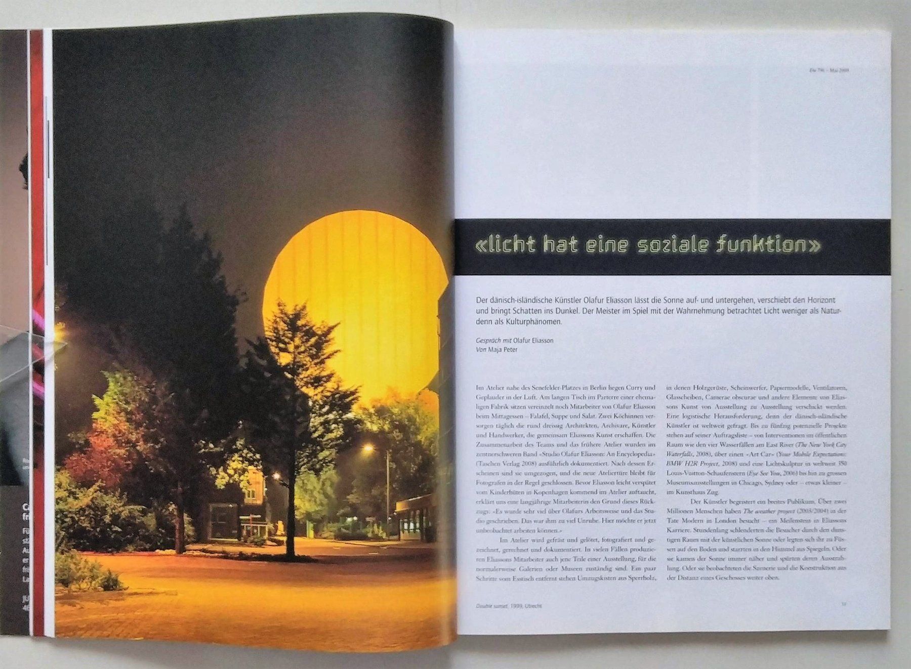 Livres: LICHT Wenn Schein zur Kunst wird. DU 796 – D'occasion à Zürich par archiphil 4