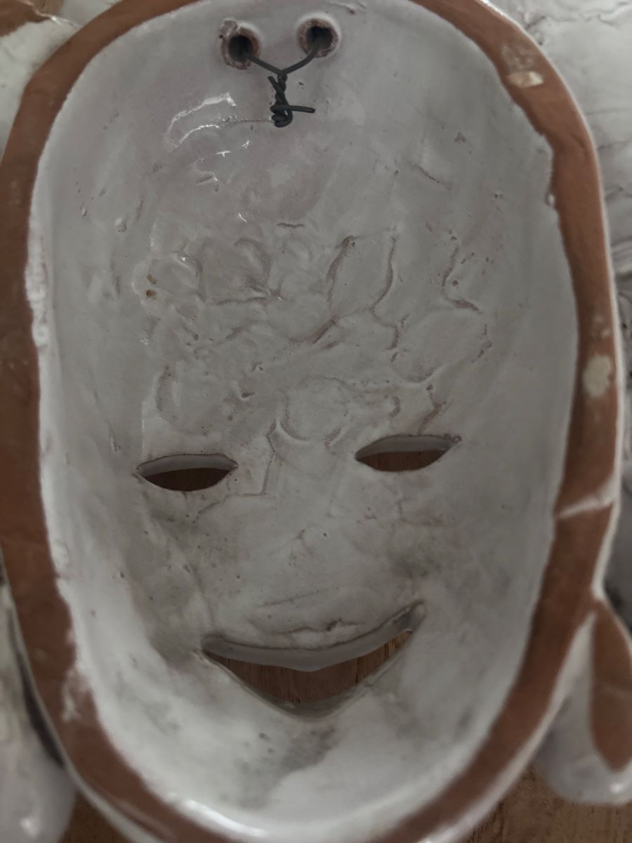 Maschere: Keramikmaske – Usato da Kriens venduto da Wundertuete17 4