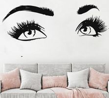 👀 Stylischer Deko-Wandaufkleber: EYES ✨💫