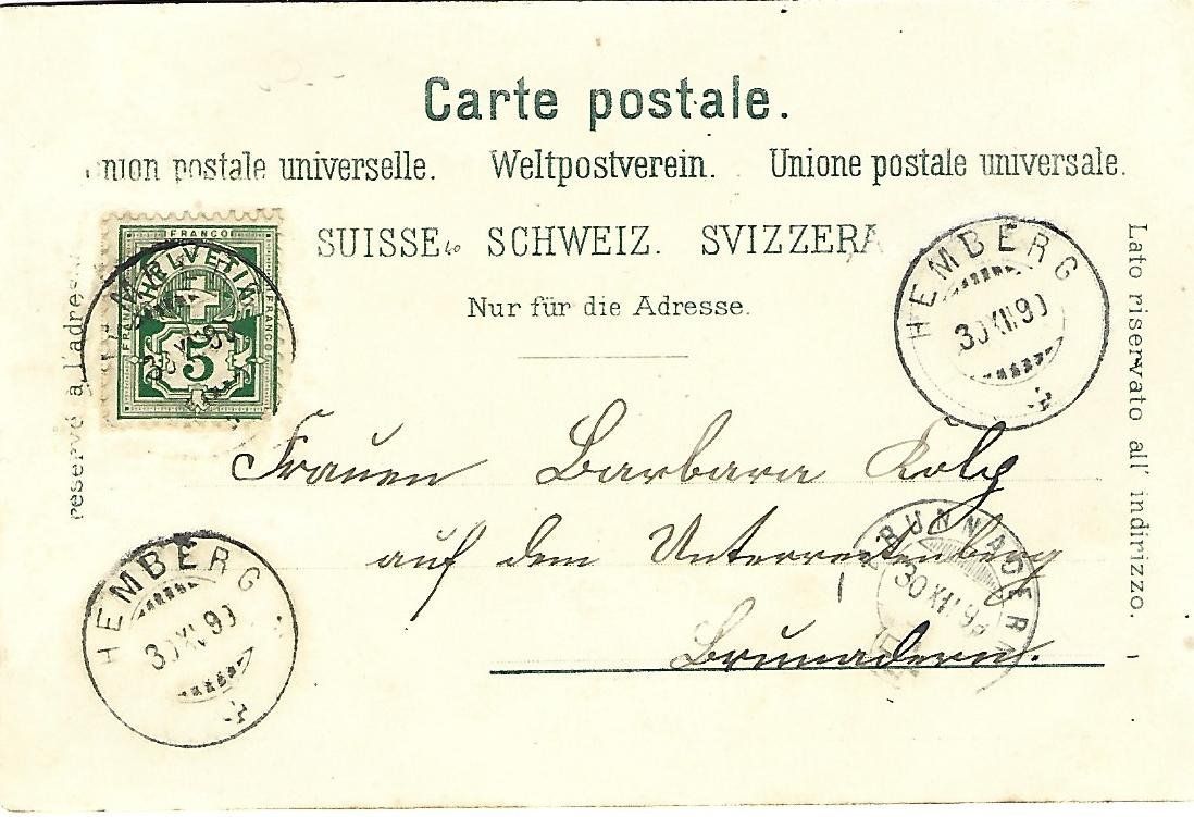Cartes postales: Gruss aus Hemberg Litho – D'occasion à Wetzikon ZH par Brulu100 1