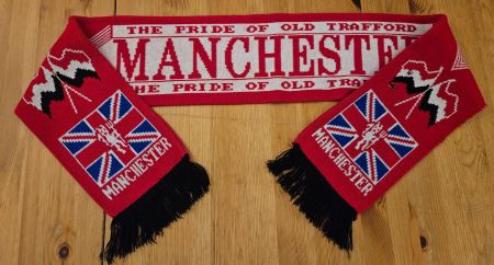 Manchester United Schal Pride Old Trafford Fussball Fan ManU