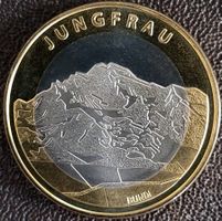 10 Fr. Gedenkmünze 2005 stgl. Jungfrau aus Münzsatz