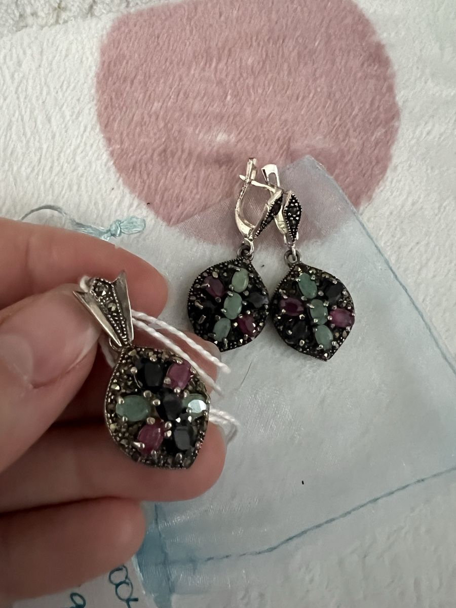 Altri gioielli: Parure bijoux en argent vintage – Nuovo e nell'imballaggio originale da Ropraz venduto da Angy.ruiz 1