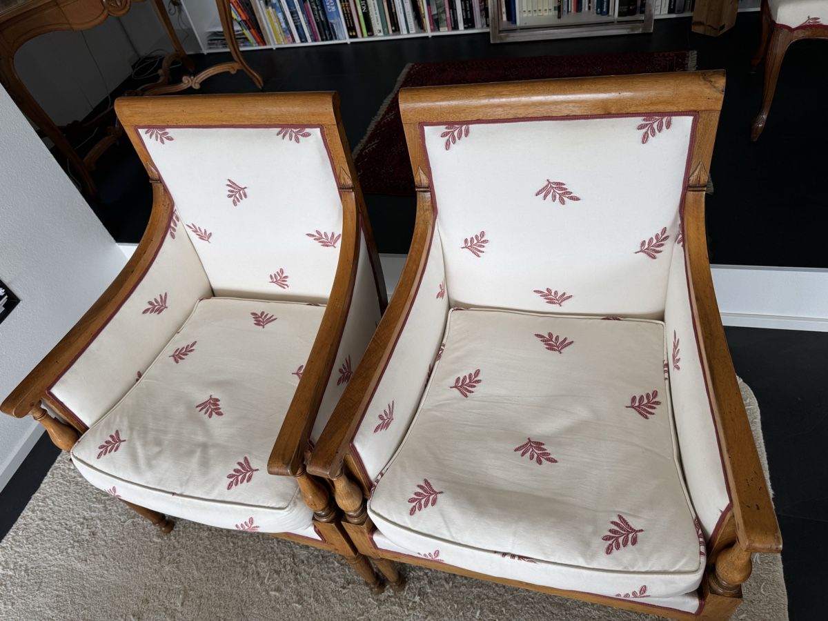 Poltrone: 2 fauteuils anciens, style Louis – Usato da Vevey venduto da PriskaK 1