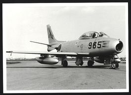 Fotografie Flugzeug North American F-86F
