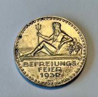 Medaille Befreiungsfeier Rhein, Weimar 1930, Deutschland