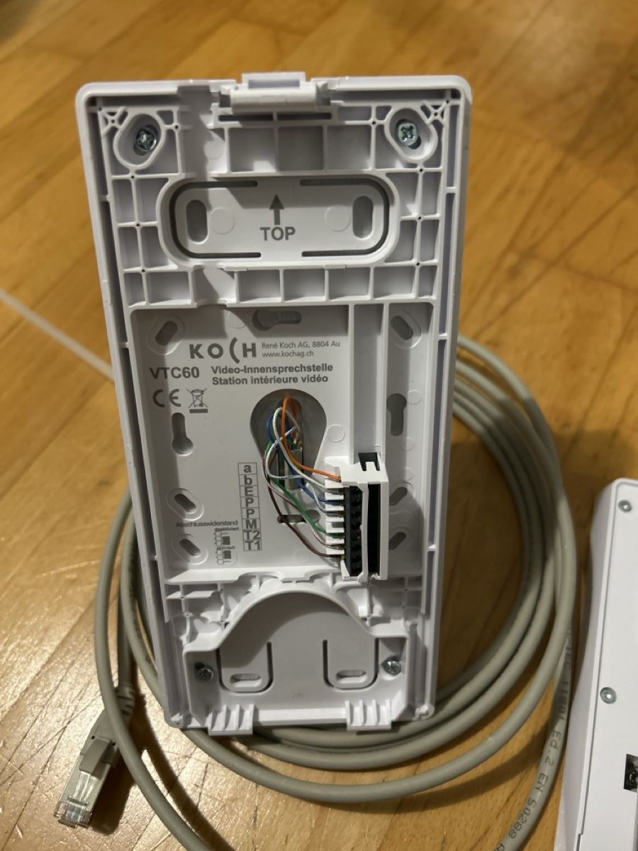Sistema di controllo: Video-Tischsprechstelle VTC60/TI – Usato da zürich venduto da pauloreal 3