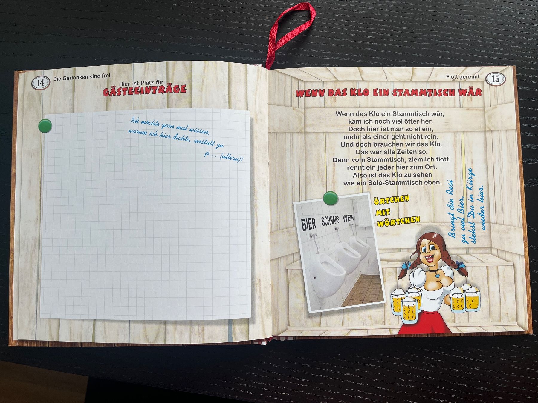 Libri: NEU Buch Witze Gästebuch – Nuovo (secondo la descrizione) da Eschlikon TG venduto da bueschli 2