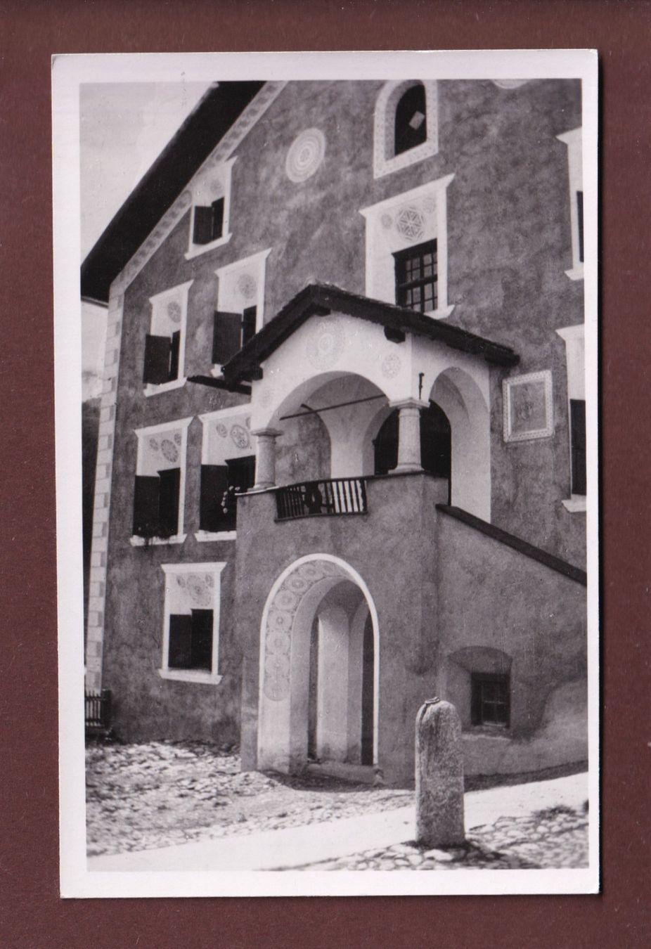 Cartoline postali: Pfarrhaus in S-CHANF – Usato da Pully venduto da nicecards