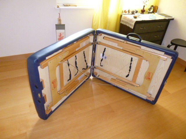 Lettini & sedie per cosmetici: Table de massage Sissel transportable – Usato da Colombier NE venduto da Morel56 4