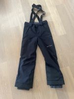 Skihose Spyder schwarz mit Hosenträgern gebraucht