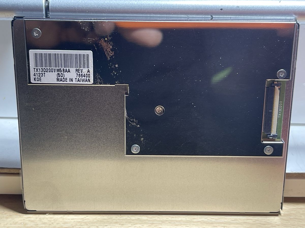 Componenti elettronici: LCD TX13D200V M5 BAA REV. A Ersatzteil oder Reparatur – Nuovo e nell'imballaggio originale da Dintikon venduto da all.in.one.scz 1
