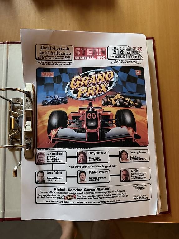 Stern Pinball Flipperkästen: Flipperkasten STERN  Grand Prix – Gebraucht aus Wildegg von Dmusso 4