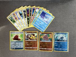 15 cartes Pokémon Darkness Ablaze (DAA) DE sans doublon