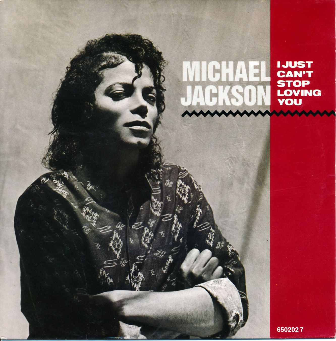 Dischi in vinile: MICHAEL JACKSON - I JUST CAN'T STOP... (7'' Vinyl Single VG) – Usato da Hedingen venduto da Studers