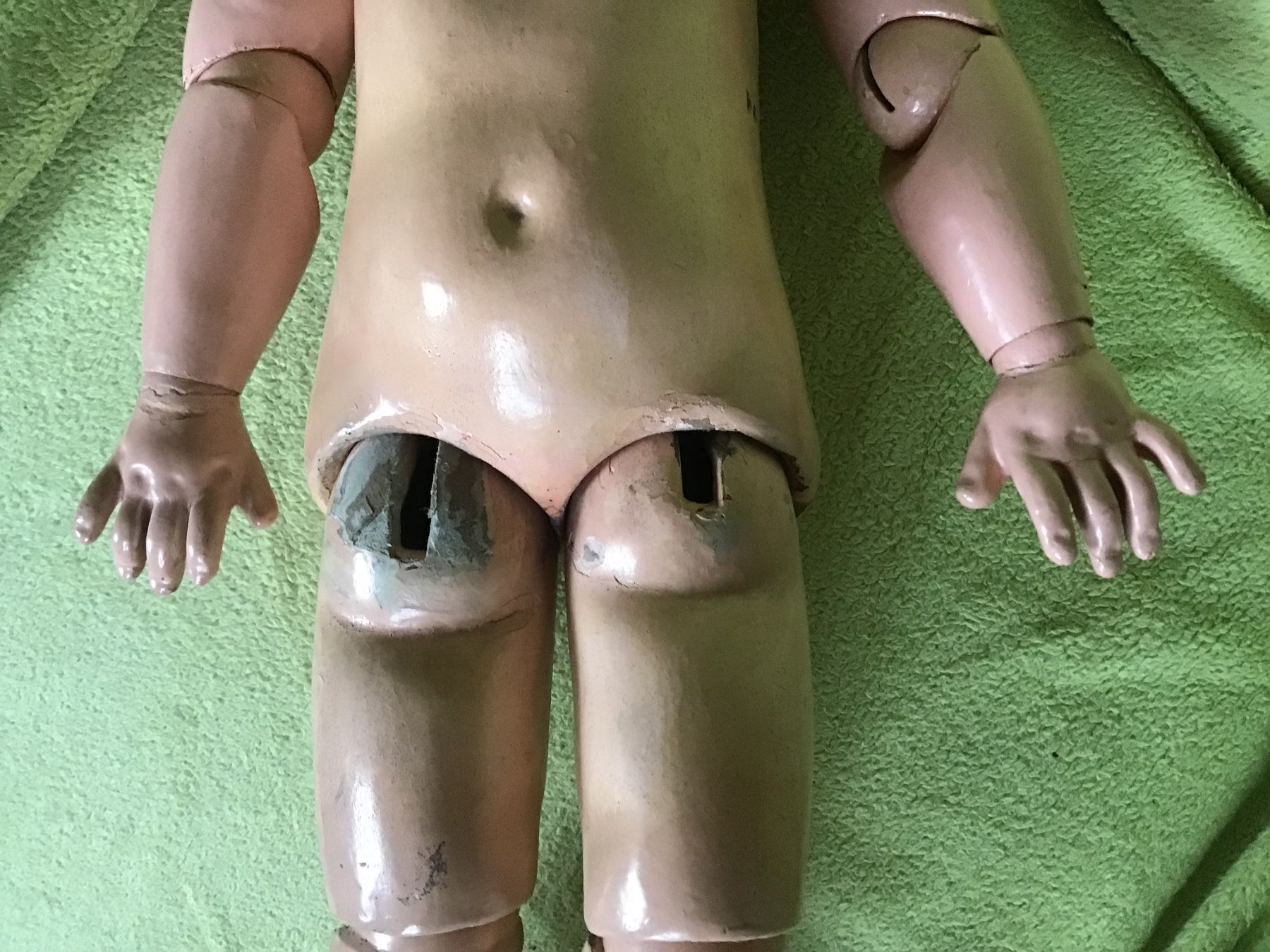 Puppen: Antiker Grosser Jumeau Körper – Gebraucht aus St. Gallen von Goldlilly 4