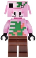 Lego Minecraft Minifigur Zombified Piglin (min192)