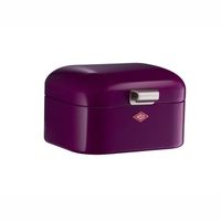 Wesco Bread Box Purple Metal Good Condition