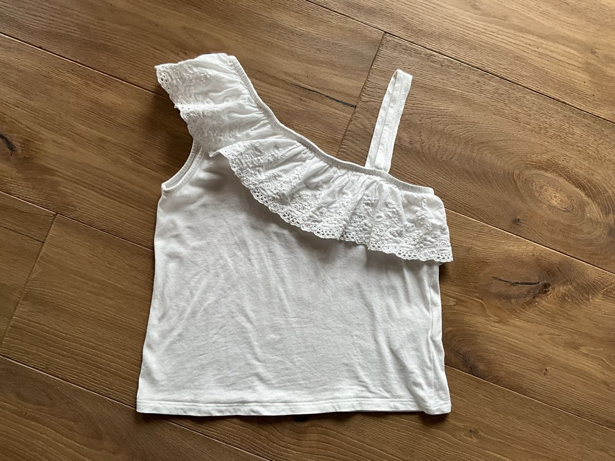 H&M Camicette, T-shirt & Top: Shirt weiss 146/152 – Nuovo (secondo la descrizione) da Oberhof venduto da Hibrzel