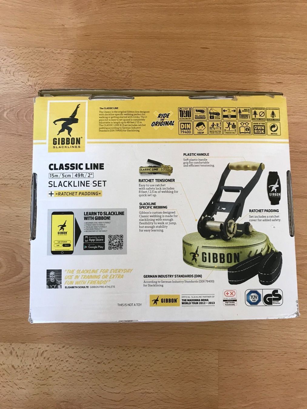 Slackline: Slackline 15m/5cm – Usato da Tafers venduto da ValKara 2