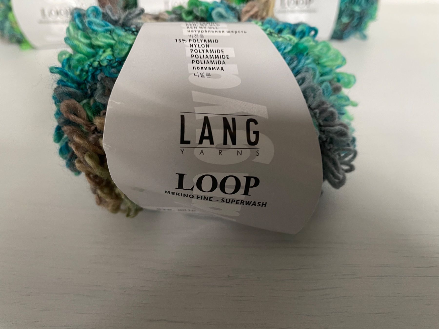 Lana: 10 Knäuel Lang Loop – Nuovo e nell'imballaggio originale da Büsserach venduto da bor_s88m