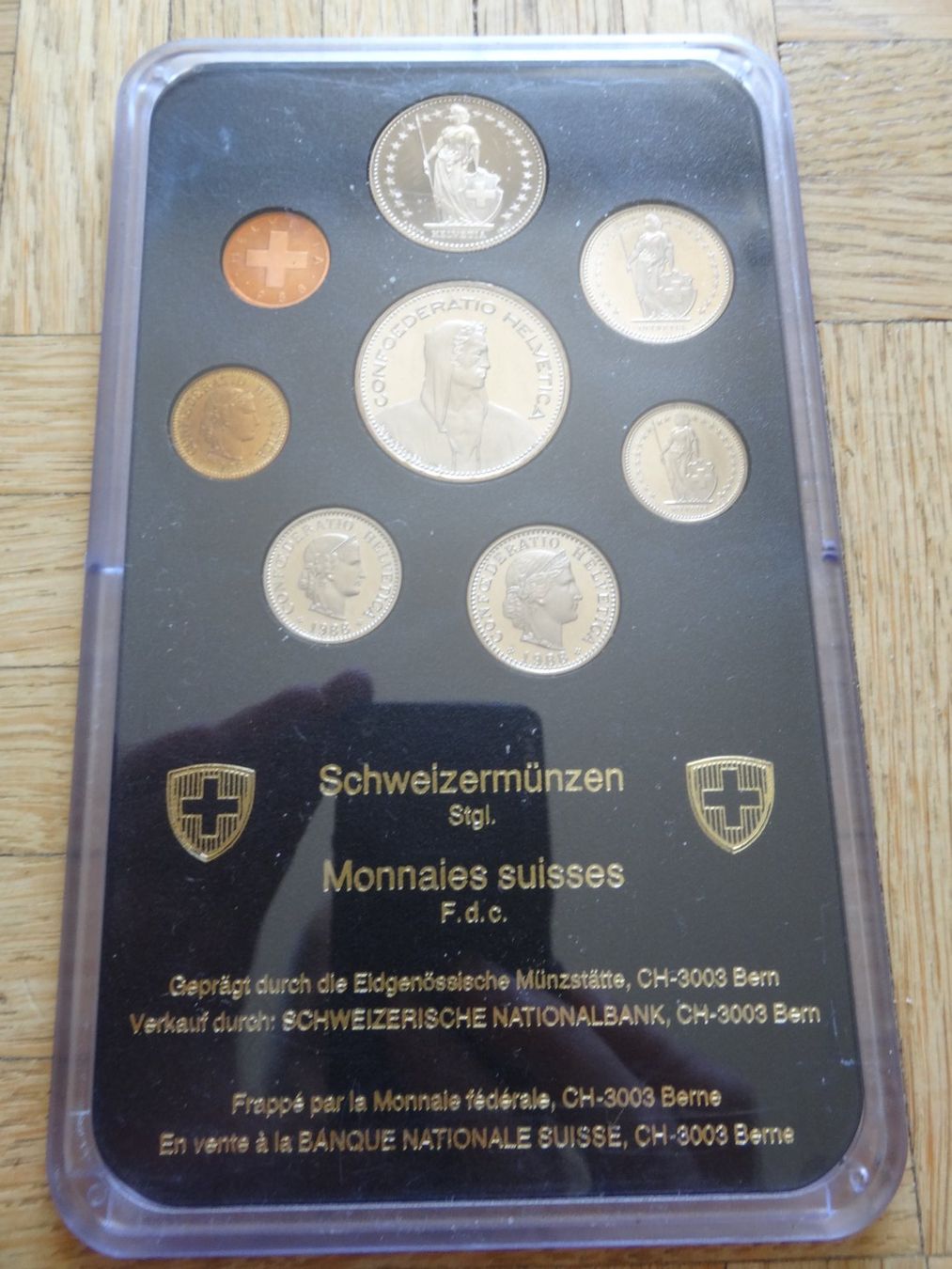 Alle Münzen: Münzsatz 1988 – Gebraucht aus Romanel-sur-Lausanne von Swift13 1