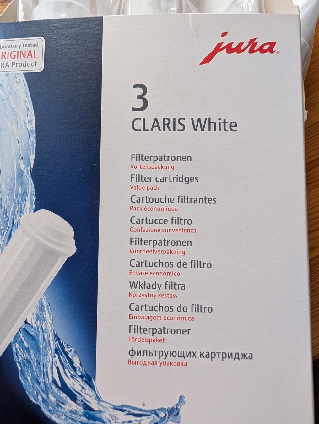 Jura Altro per la casa: Jura Claris White Filter – Nuovo e nell'imballaggio originale da Bözen venduto da Maerchenprinz 1