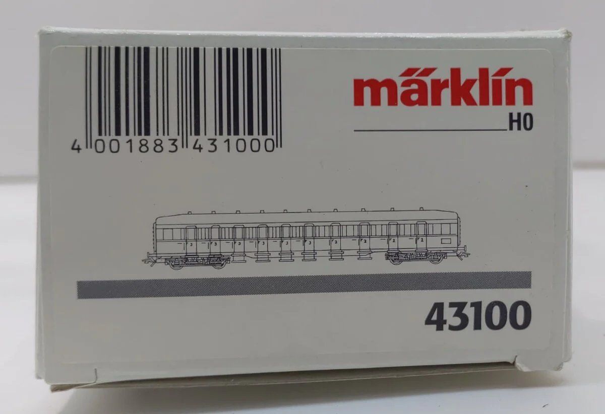 Märklin Modellini di ferrovie: Märklin 43100 DB Abteilwagen BC4i  2./3.Klasse – Nuovo e nell'imballaggio originale da Derendingen venduto da Benfis 2