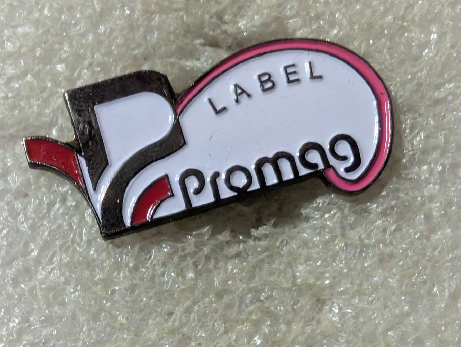 Placchette & Badge: Ansteckpin 207: Label Promag – Usato da Oppligen venduto da Pin-Fall-Shop