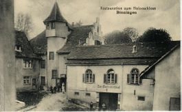 Restauration zum Holeeschloss Binningen 1918