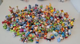 Lot6 Figuren Ü-Eier Zwerg Nilpferd Clown Bär Tweety Schlumpf