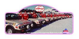Plaque Rallye « 50 ans Aseptogyl » - ALFA ROMEO- «Archives»-