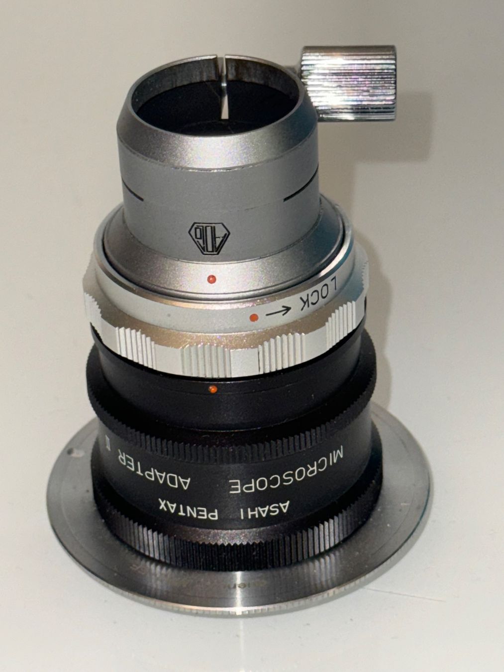 Microscopi: ASAHI PENTAX MICROSCOPE ADAPTER II – Usato da Therwil venduto da Radule 1