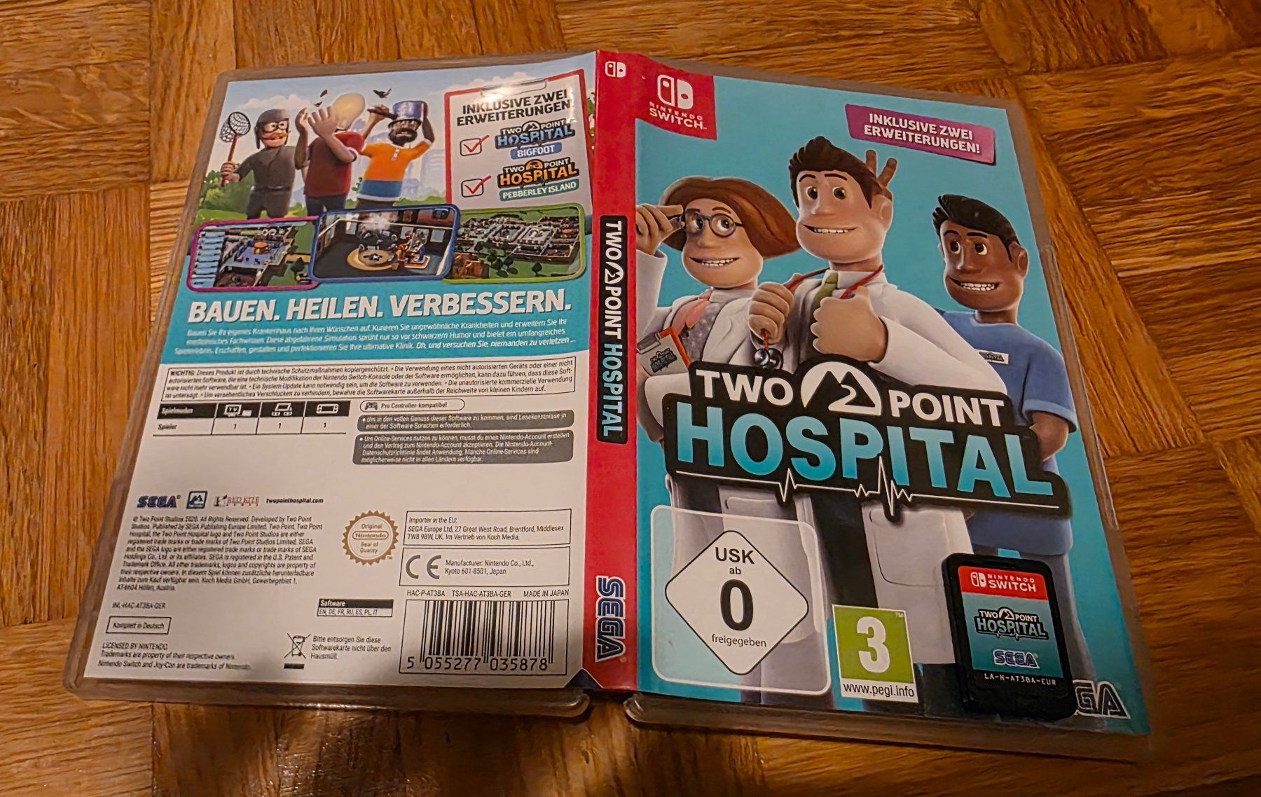 Nintendo Jeux: Two Point Hospital – D'occasion à Trachslau par fahutra