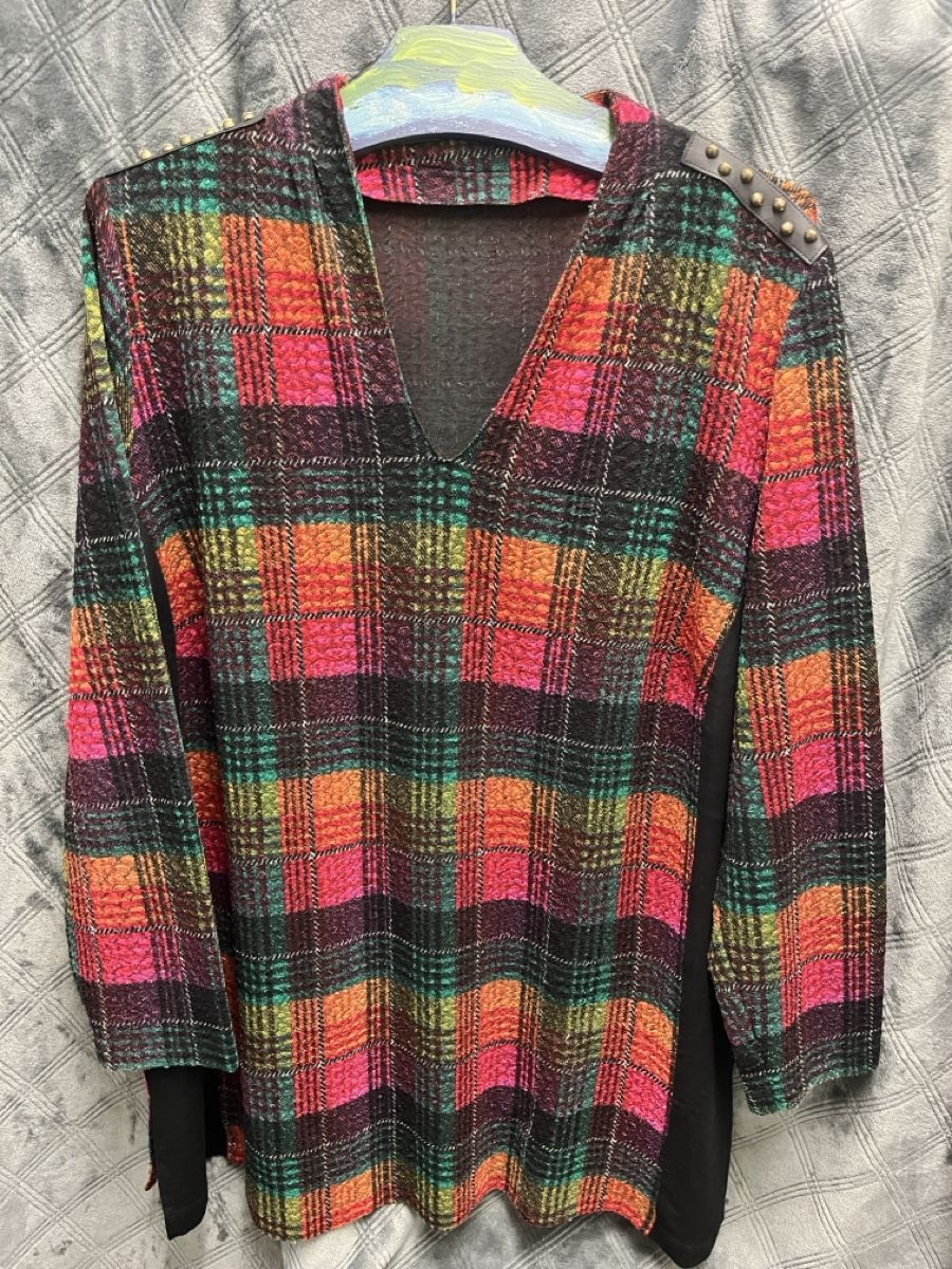Pullover & Sweatshirts: Bunter Pullover im Schottenmuster, Grösse 50 – Gebraucht aus Eglisau von regulmei