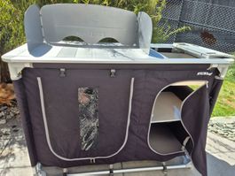 Campingküchentisch Berger mit Schrank und Spüle