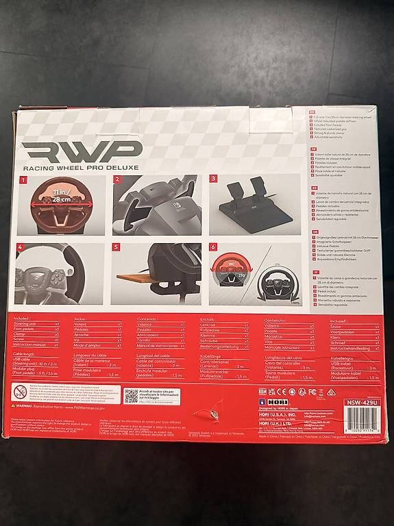 Controller: Hori Gaming Racing Wheel Pro Deluxe – Usato da Altdorf UR venduto da Sonoda 1